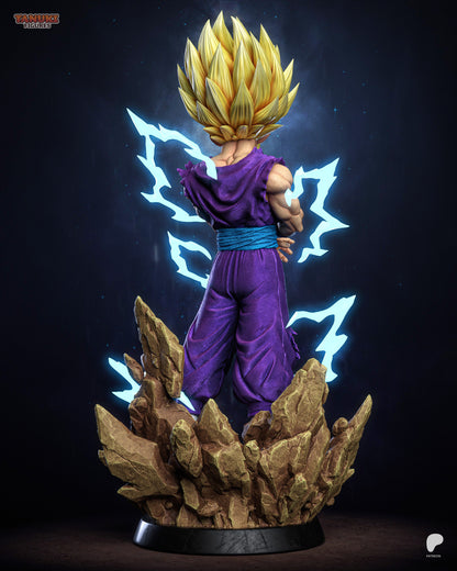 Young Saiyan Warrior (SSJ2) | Handcrafted Figure