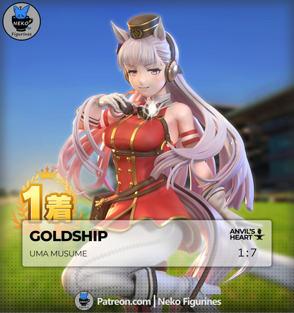 Goldship | Uma Musume | Handcrafted Figure
