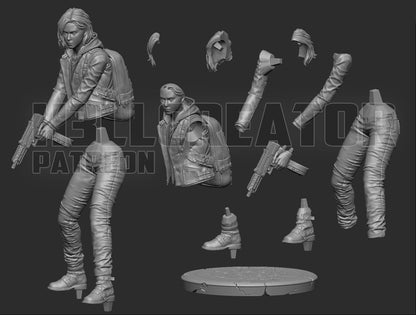 Leon and Grace | Survival Horror Game | Handcrafted Figure