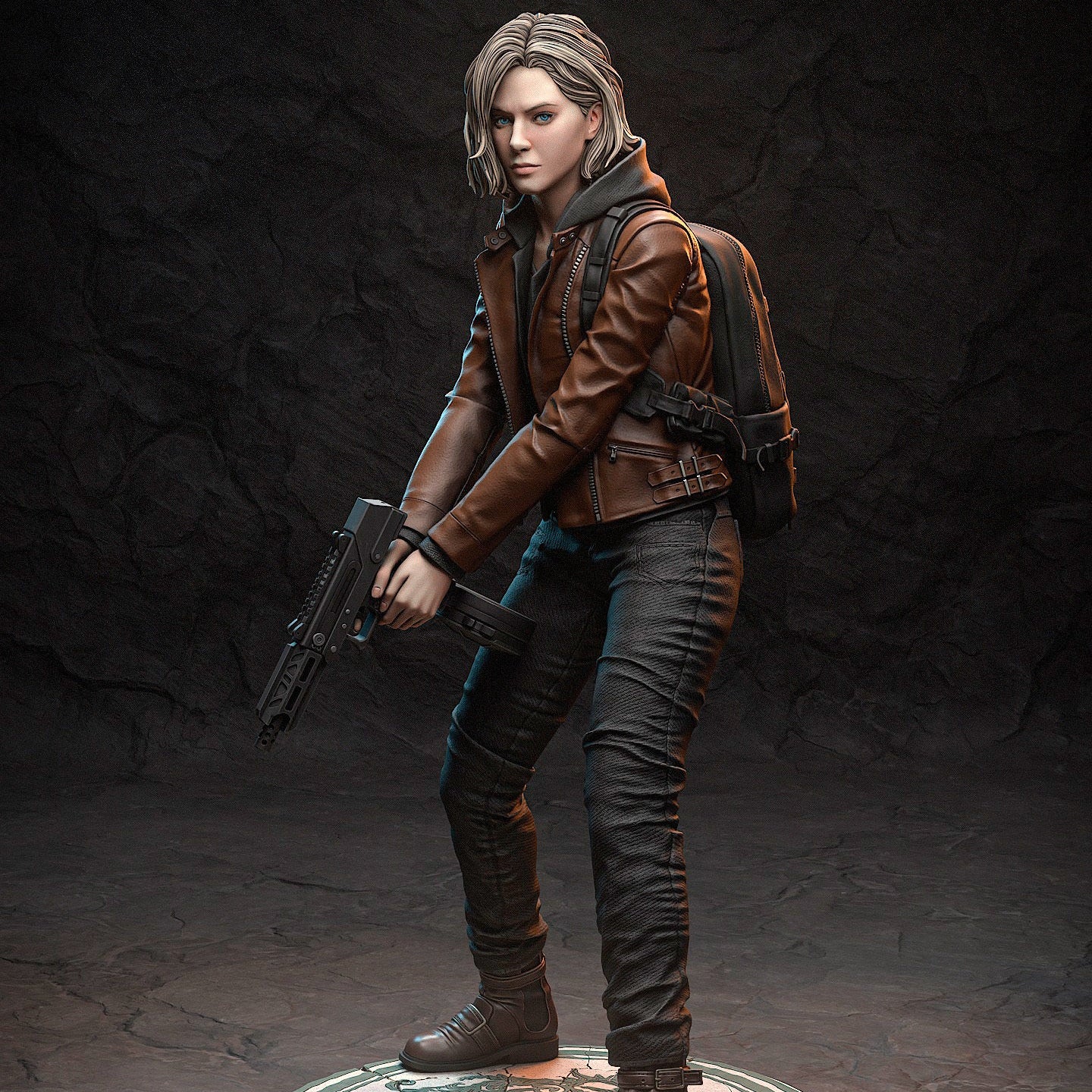 Grace FBI Agent | Survival Horror Game | Handcrafted Figure