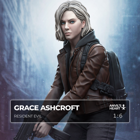 Grace FBI Agent | Survival Horror Game | Handcrafted Figure