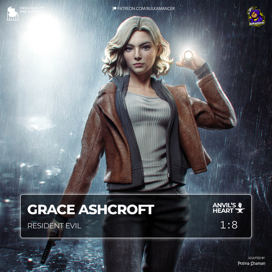 Grace FBI Agent | Survival Horror Game | Handcrafted Figure