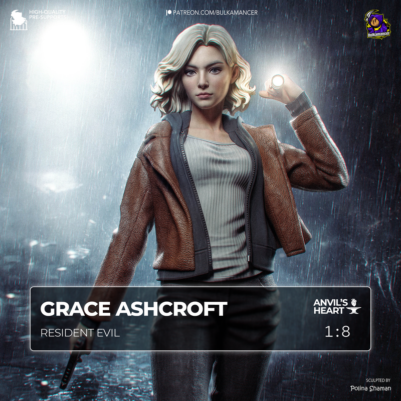 Grace FBI Agent | Survival Horror Game | Handcrafted Figure