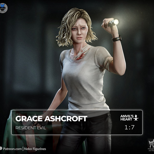 Grace FBI Agent | Survival Horror Game | Handcrafted Figure