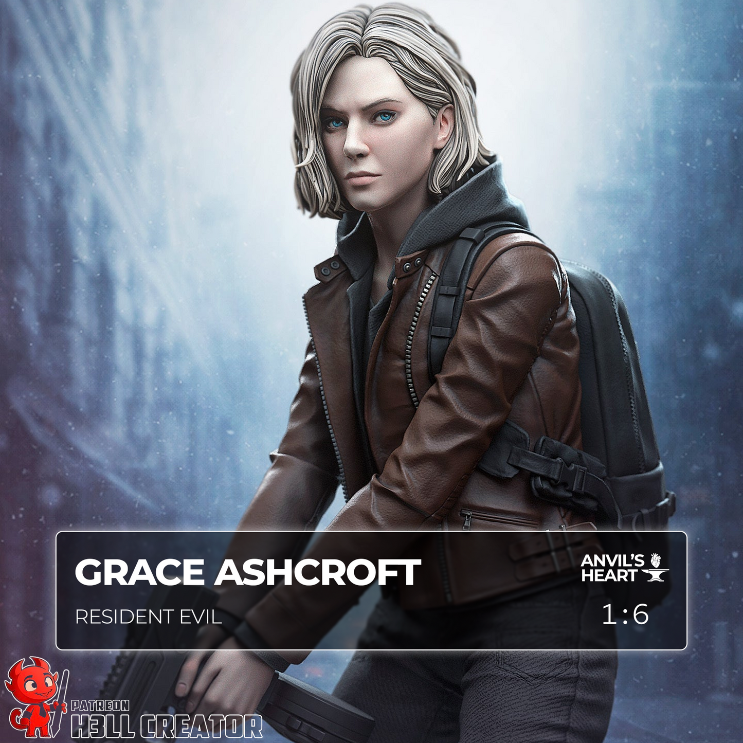 Grace FBI Agent | Handcrafted Figure
