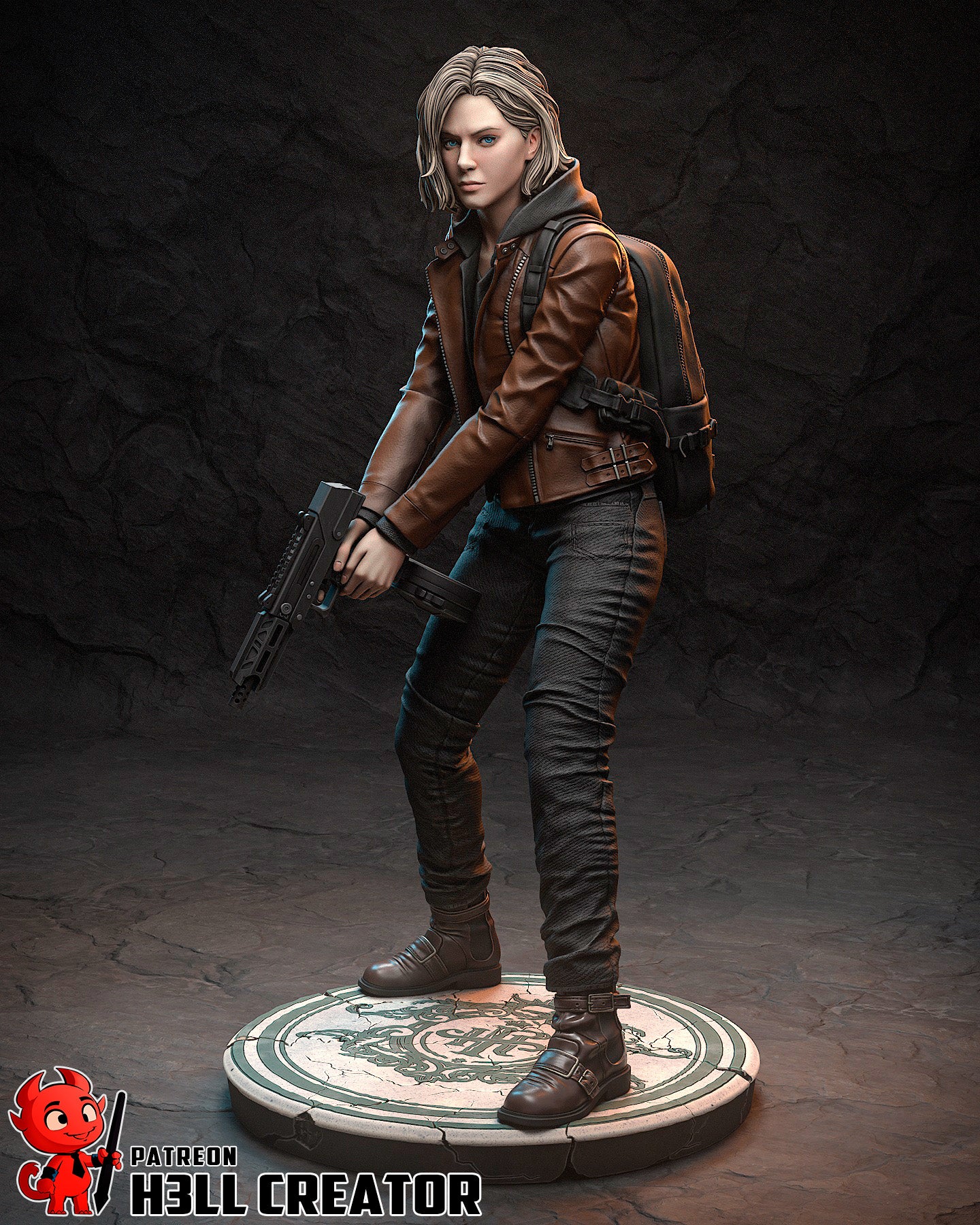 Leon and Grace | Survival Horror Game | Handcrafted Figure