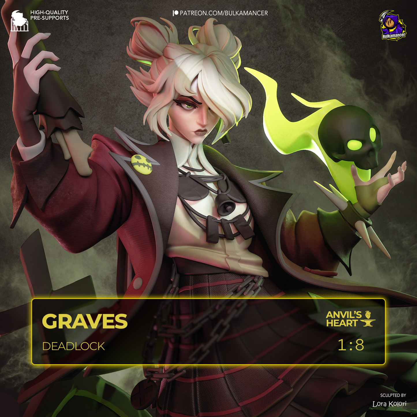 Graves | Deadlock | Handcrafted Figure