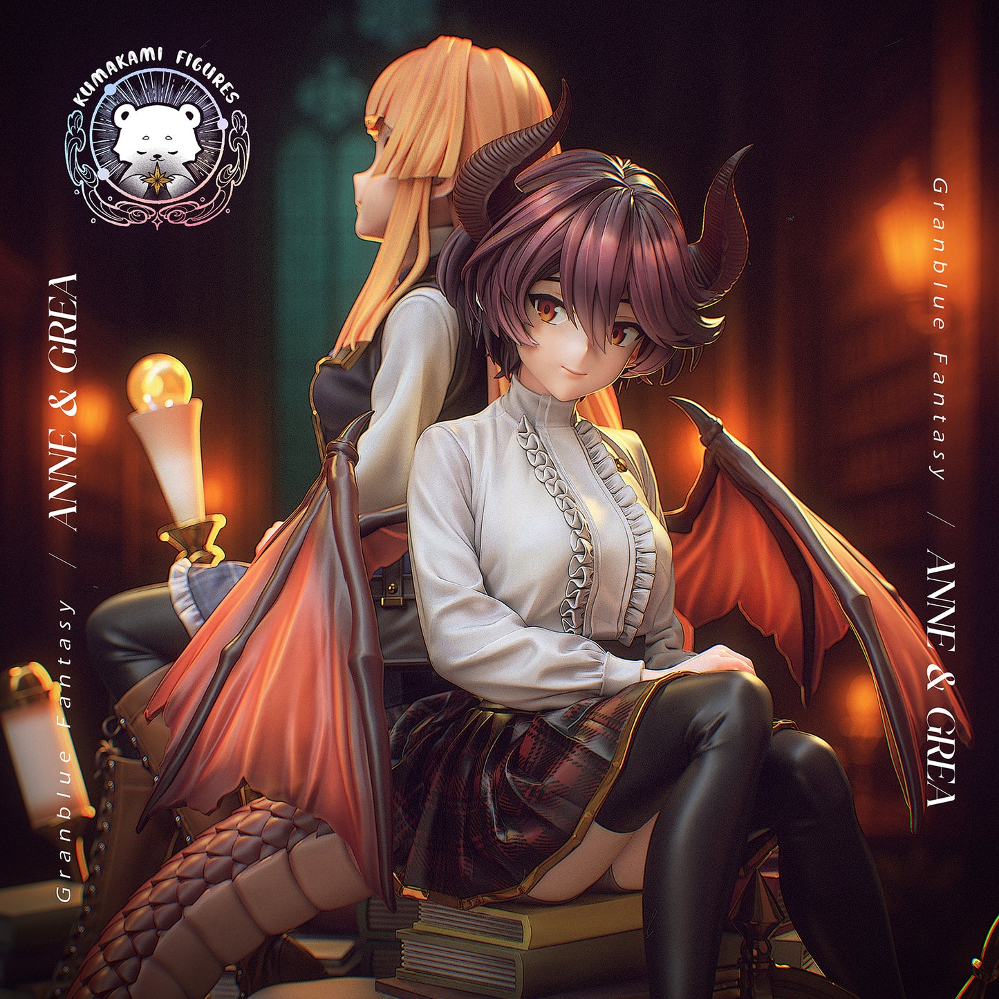 Anne & Grea | Granblue Fantasy | Handcrafted Figure