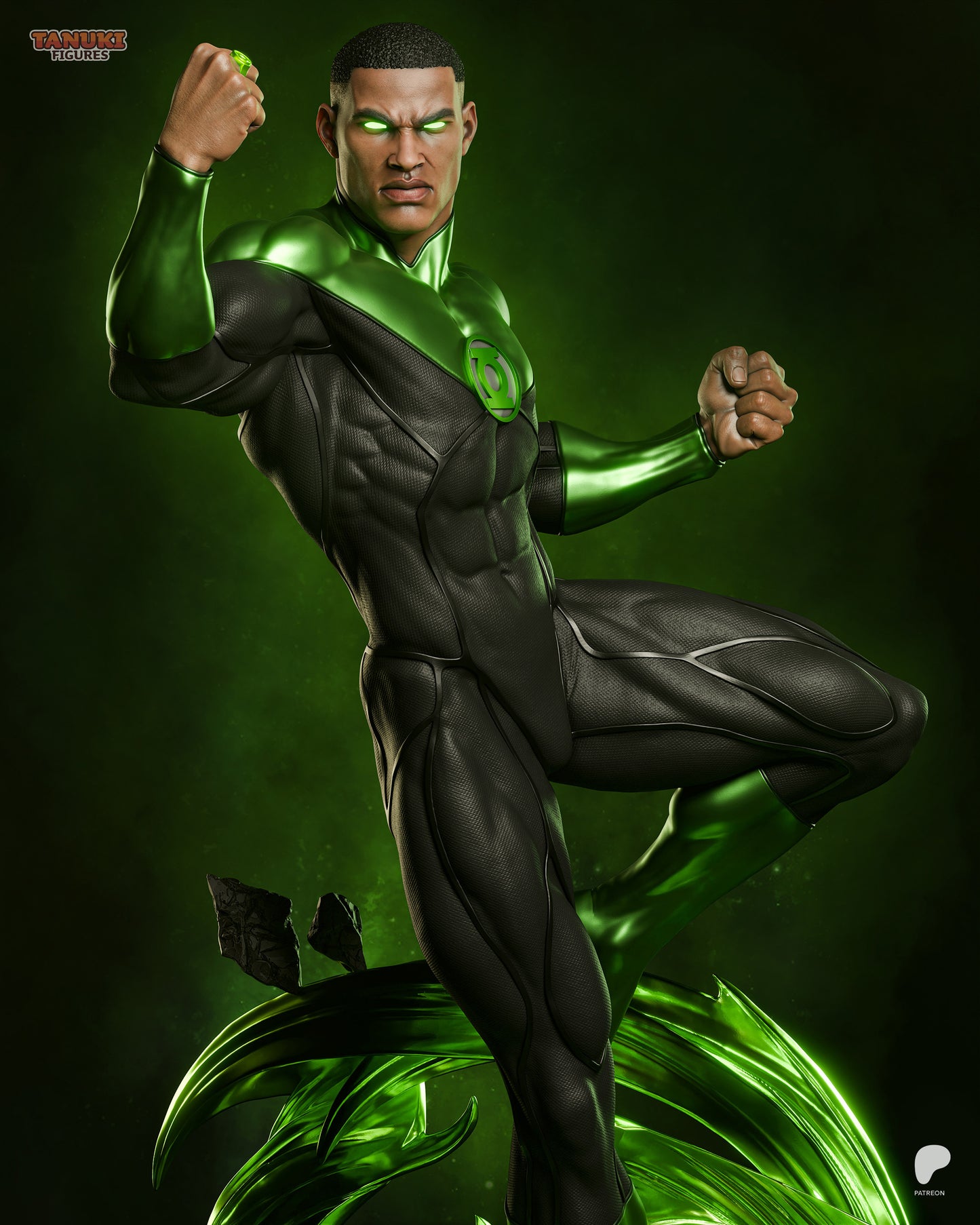 Green Lantern | DC comics | Handcrafted Figure