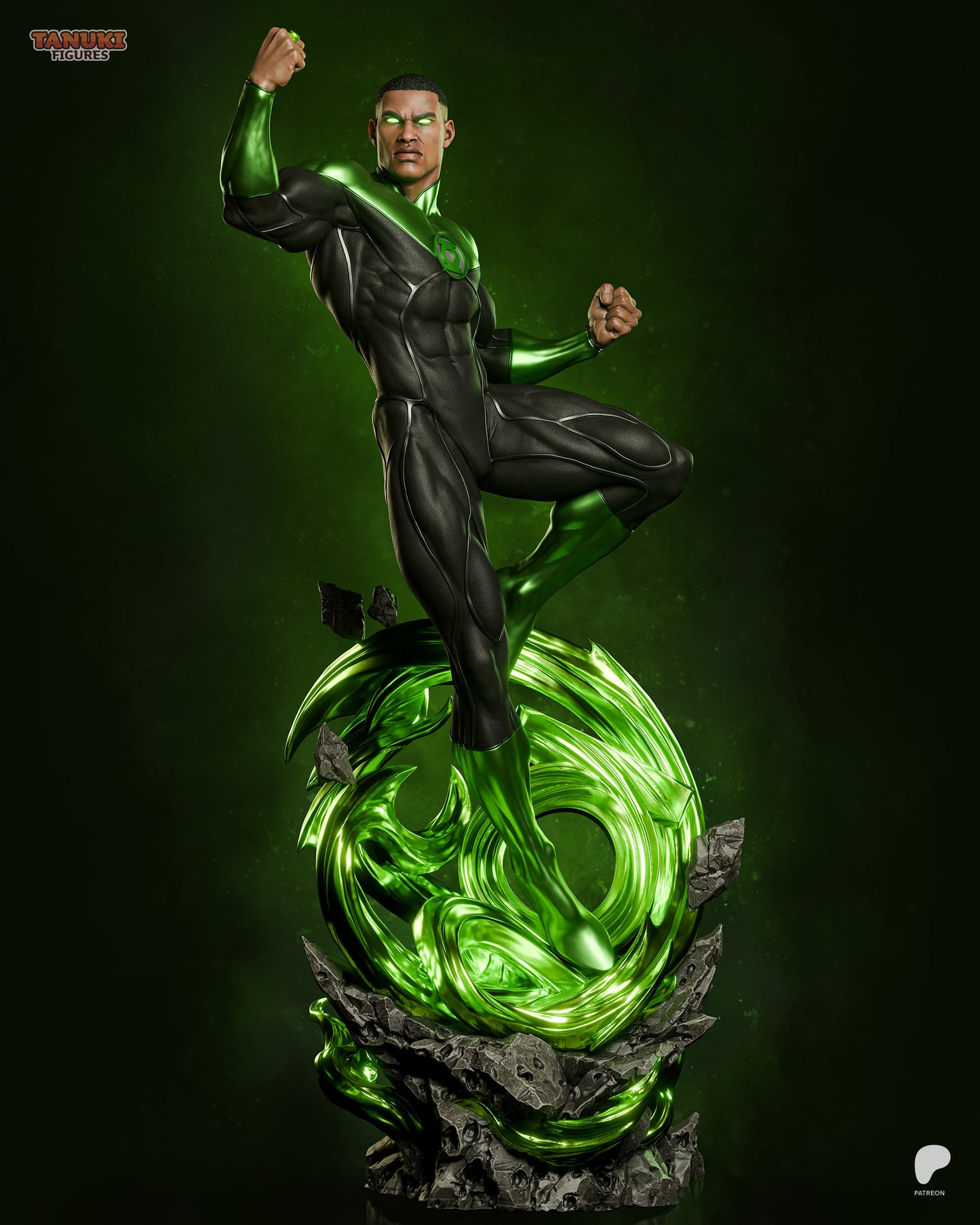 Green Lantern | DC comics | Handcrafted Figure