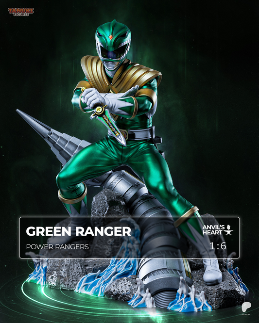 Green Ranger | Power Rangers | Handcrafted Figure