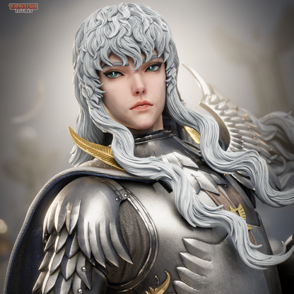 White Hawk Commander | Handcrafted Figure
