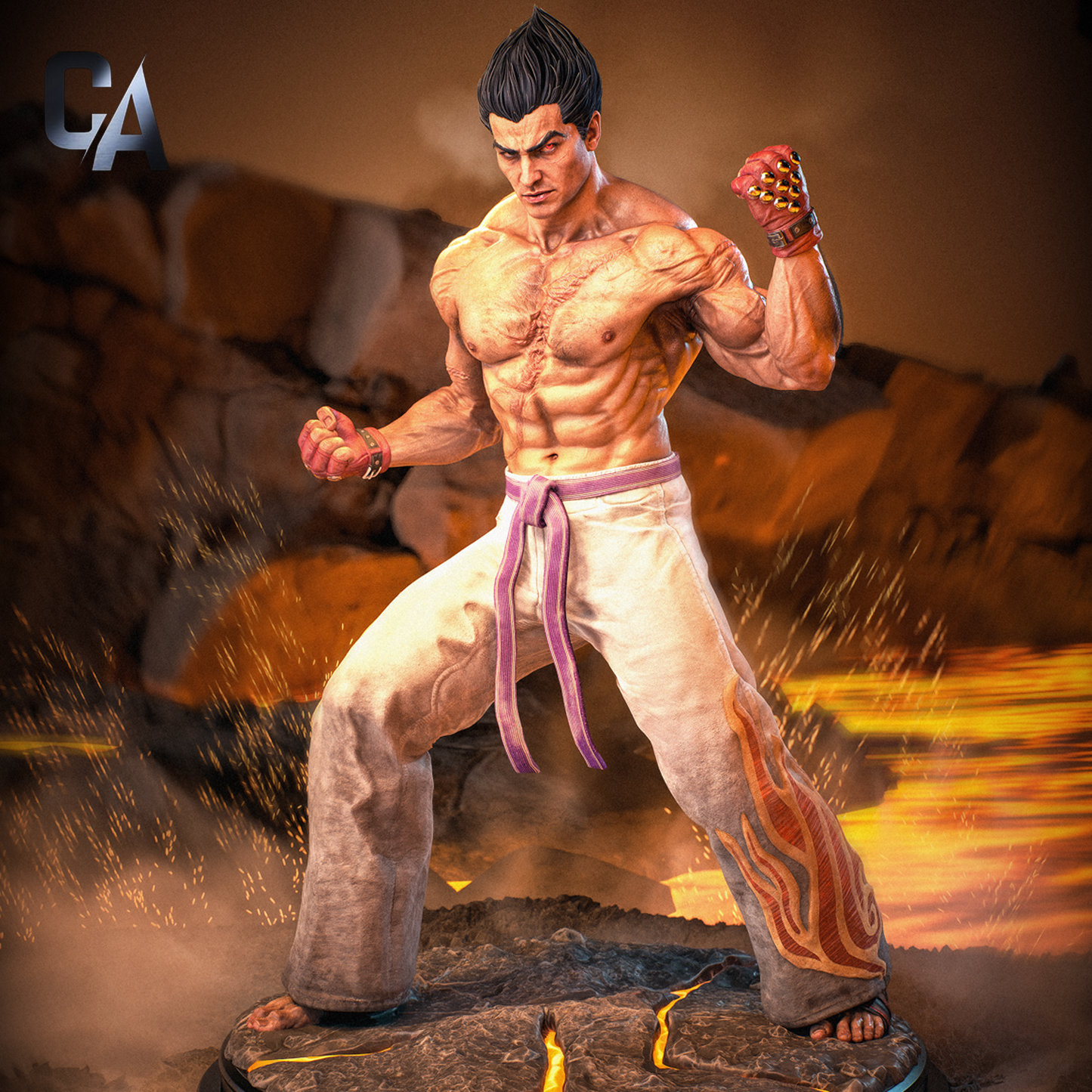 Kazuya | Tekken | Handcrafted Figure