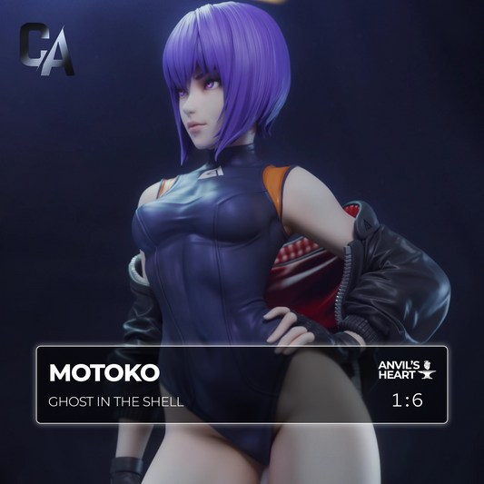 Motoko | Ghost in the Shell | Handcrafted Figure