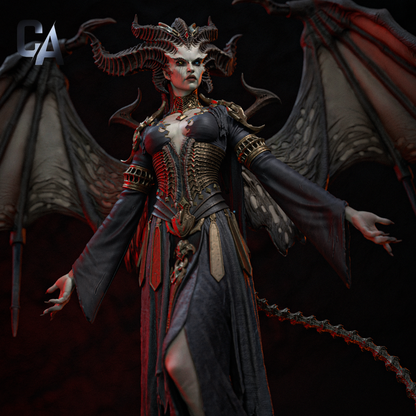 Lilith | Diablo IV | Handcrafted Figure