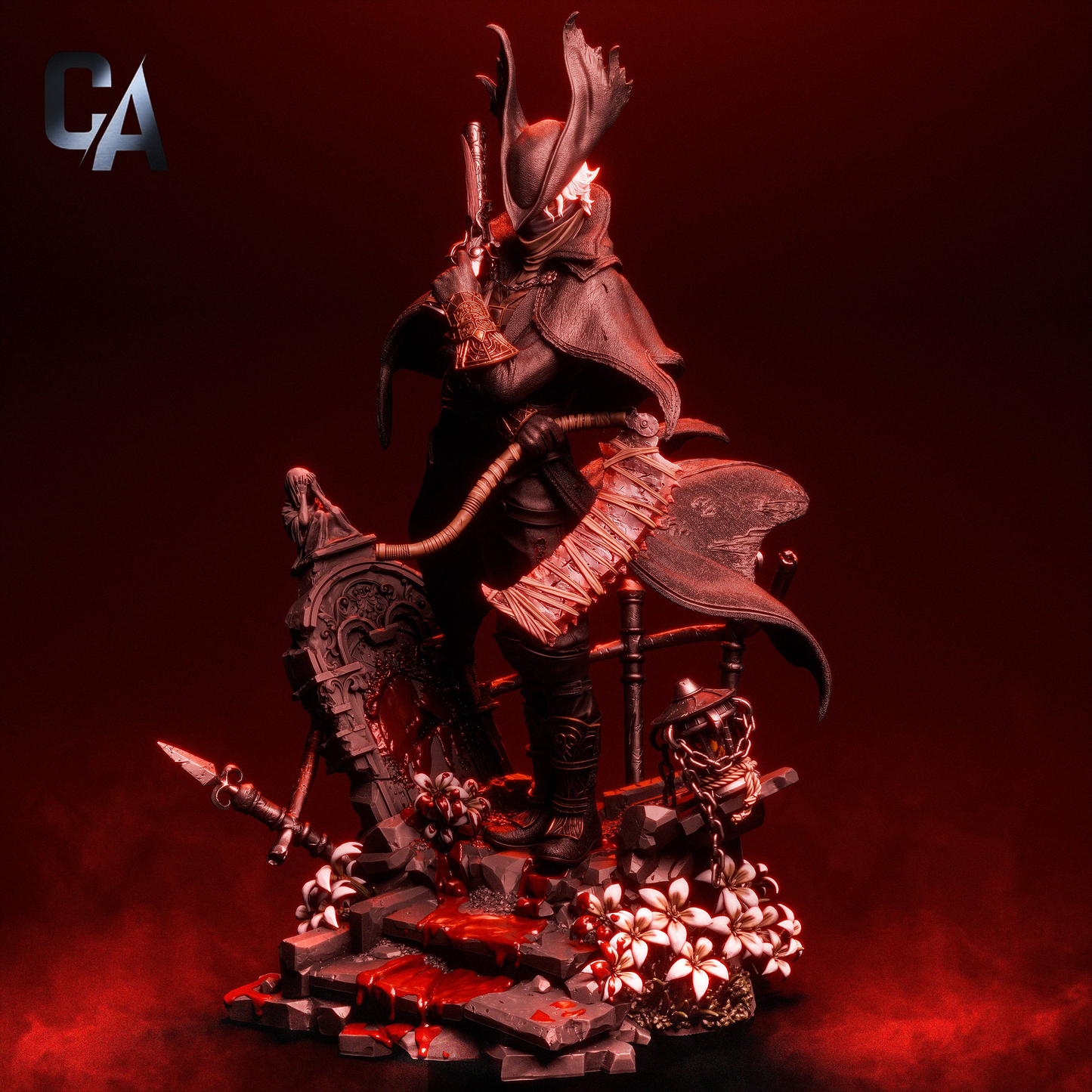 The Hunter | Bloodborne | Handcrafted Figure