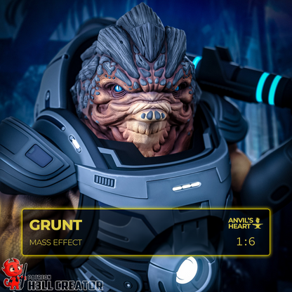 Grunt | Mass Effect | Handcrafted Figure