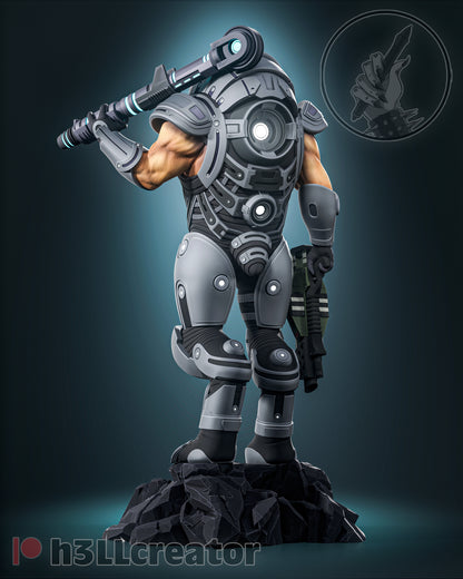 Grunt | Mass Effect | Handcrafted Figure