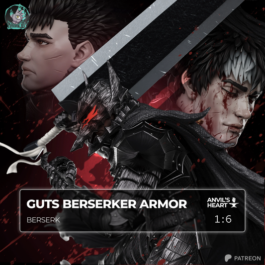 Guts Berserker Armor | Berserk | Handcrafted Figure