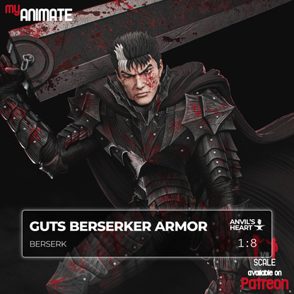 Guts Berserker Armor | Berserk | Handcrafted Figure