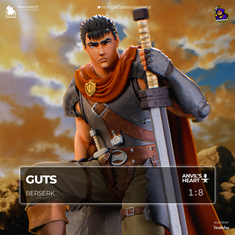 Guts | Berserk | Handcrafted Figure