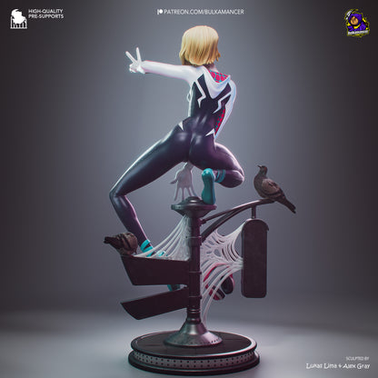 White Spider Heroine | Handcrafted Figure