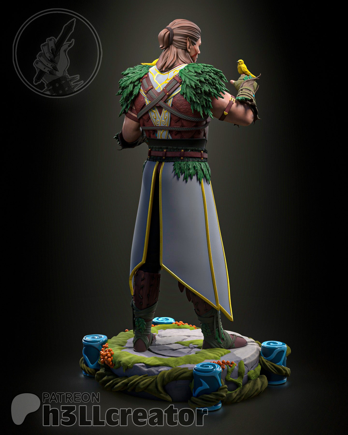 Halsin | Baldur's Gate 3 | Handcrafted Figure