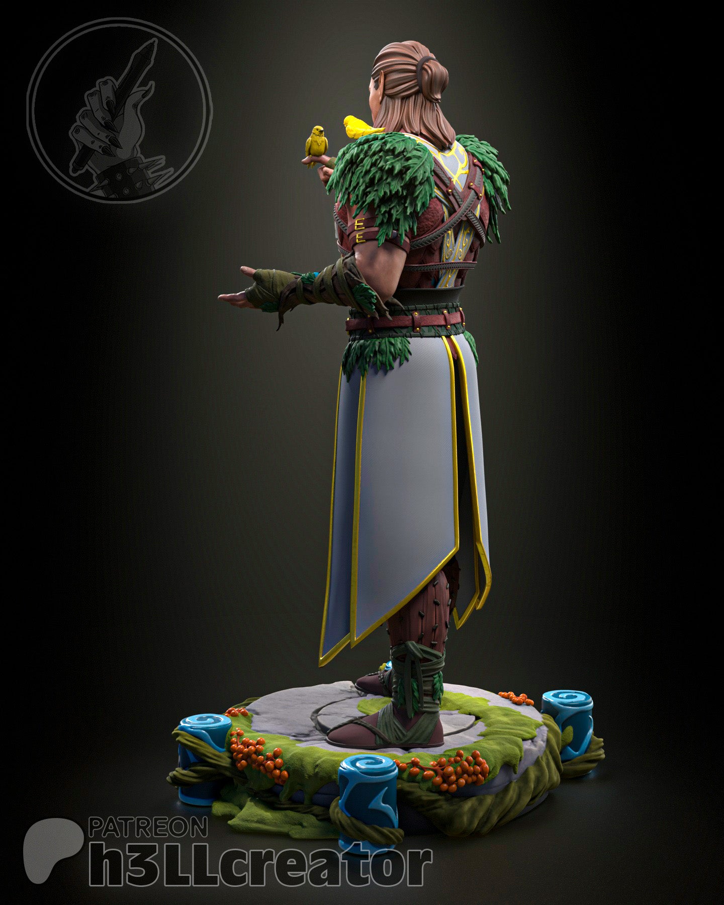 Halsin | Baldur's Gate 3 | Handcrafted Figure
