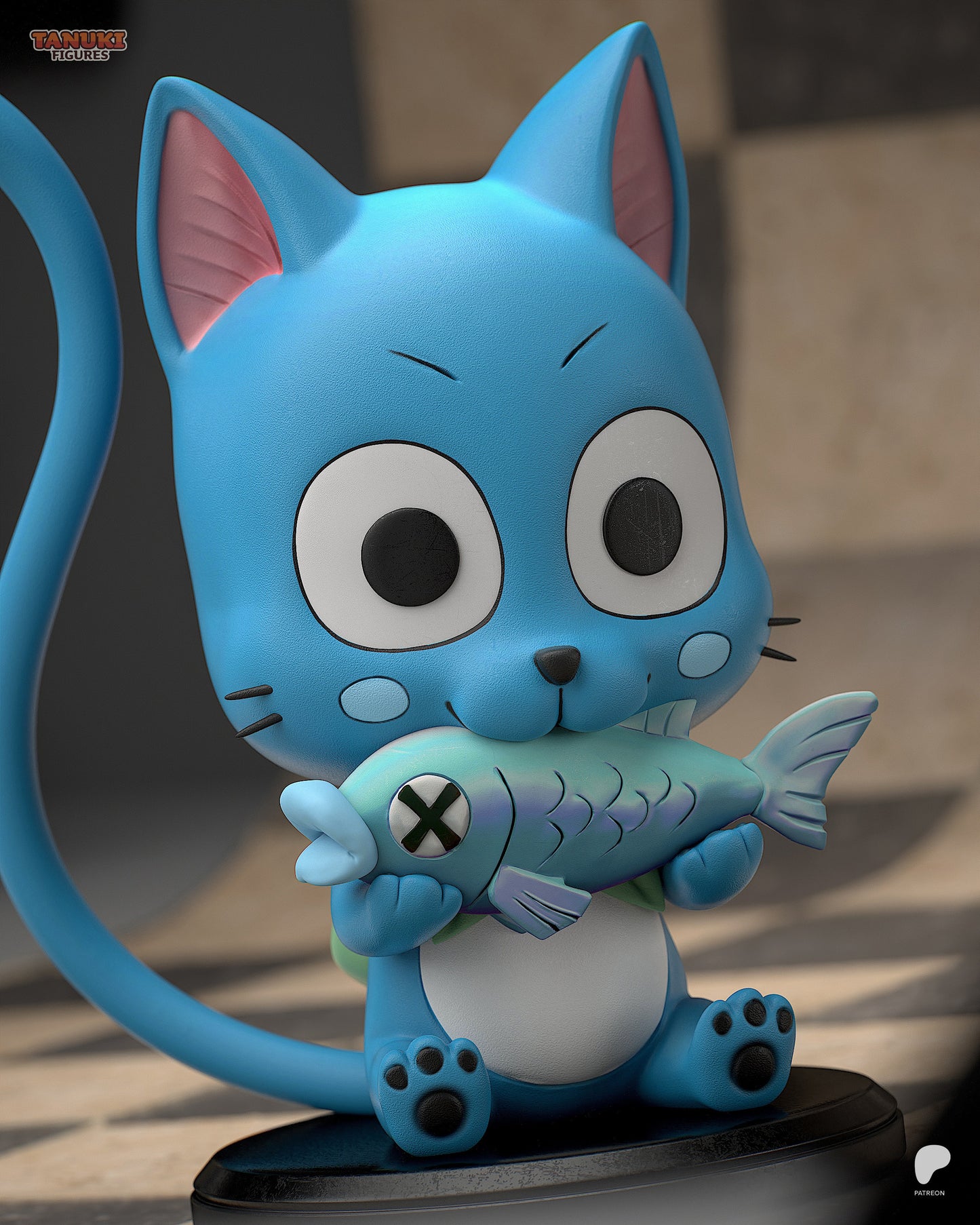 Happy | Fairy Tail | Handcrafted Figure
