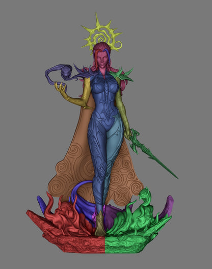 Goddess of Shadows | Handcrafted Figure