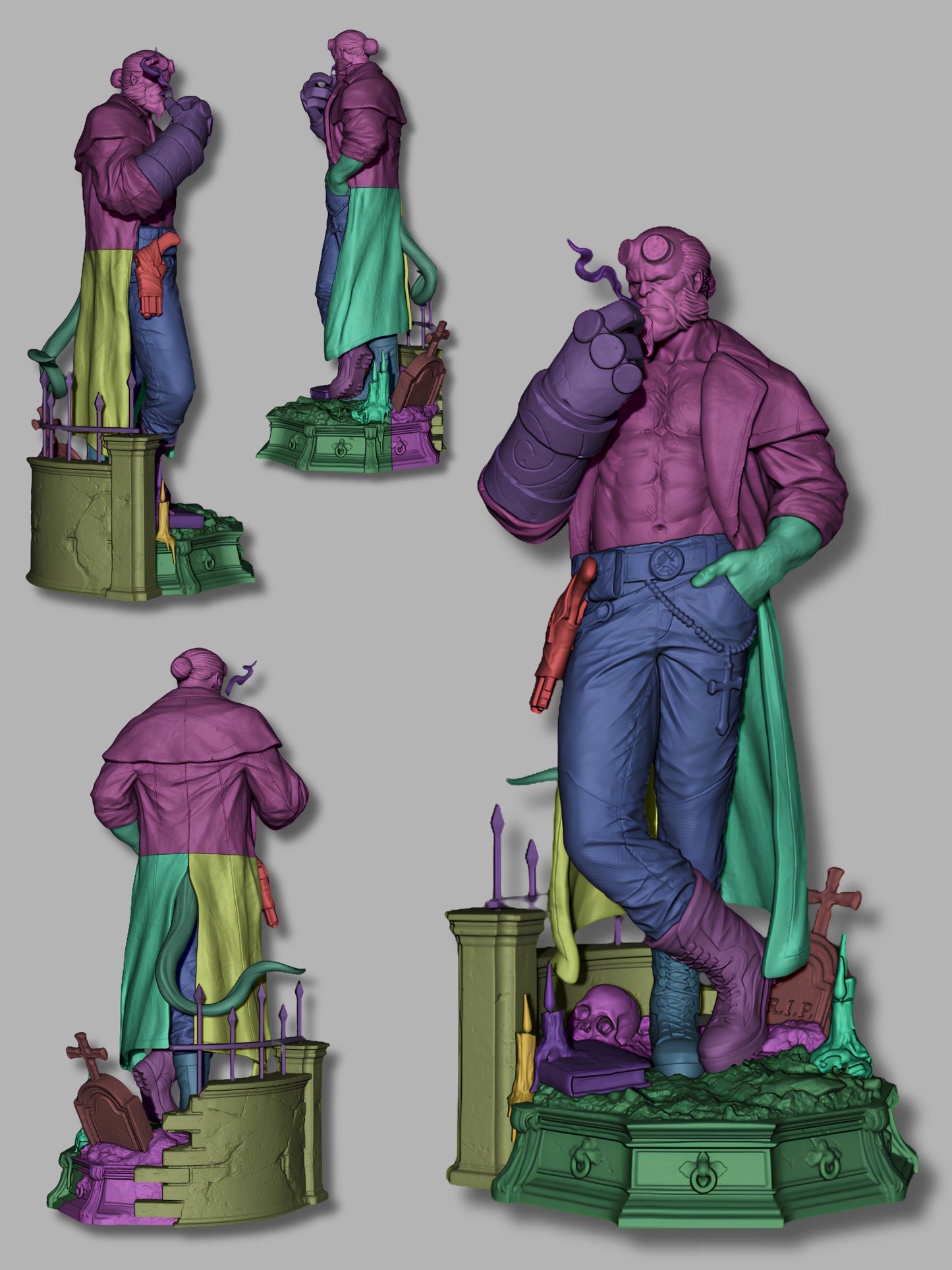 Hellboy | Handcrafted Figure