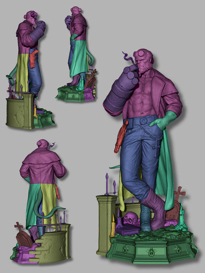 Hellboy | Handcrafted Figure