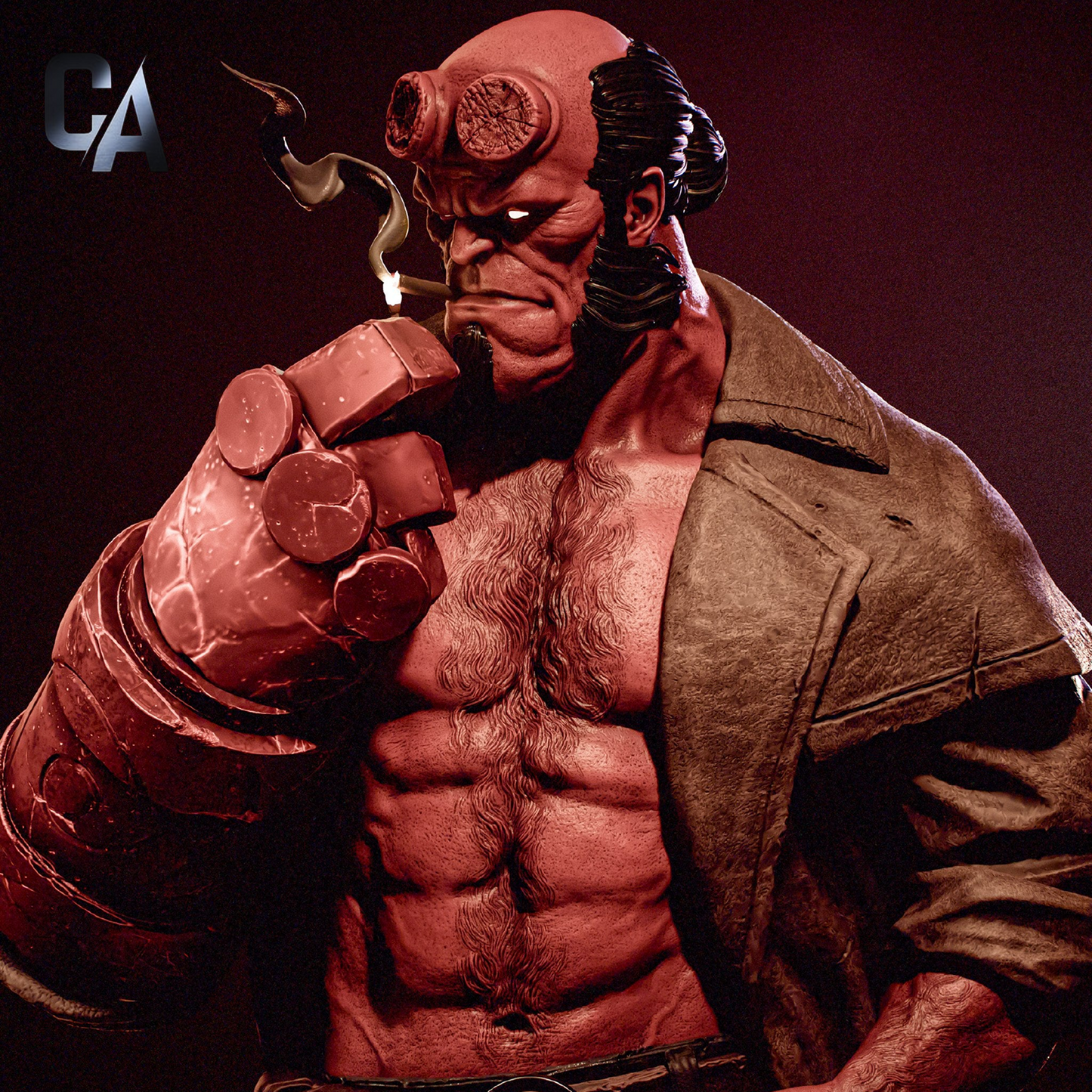Hellboy | Handcrafted Figure