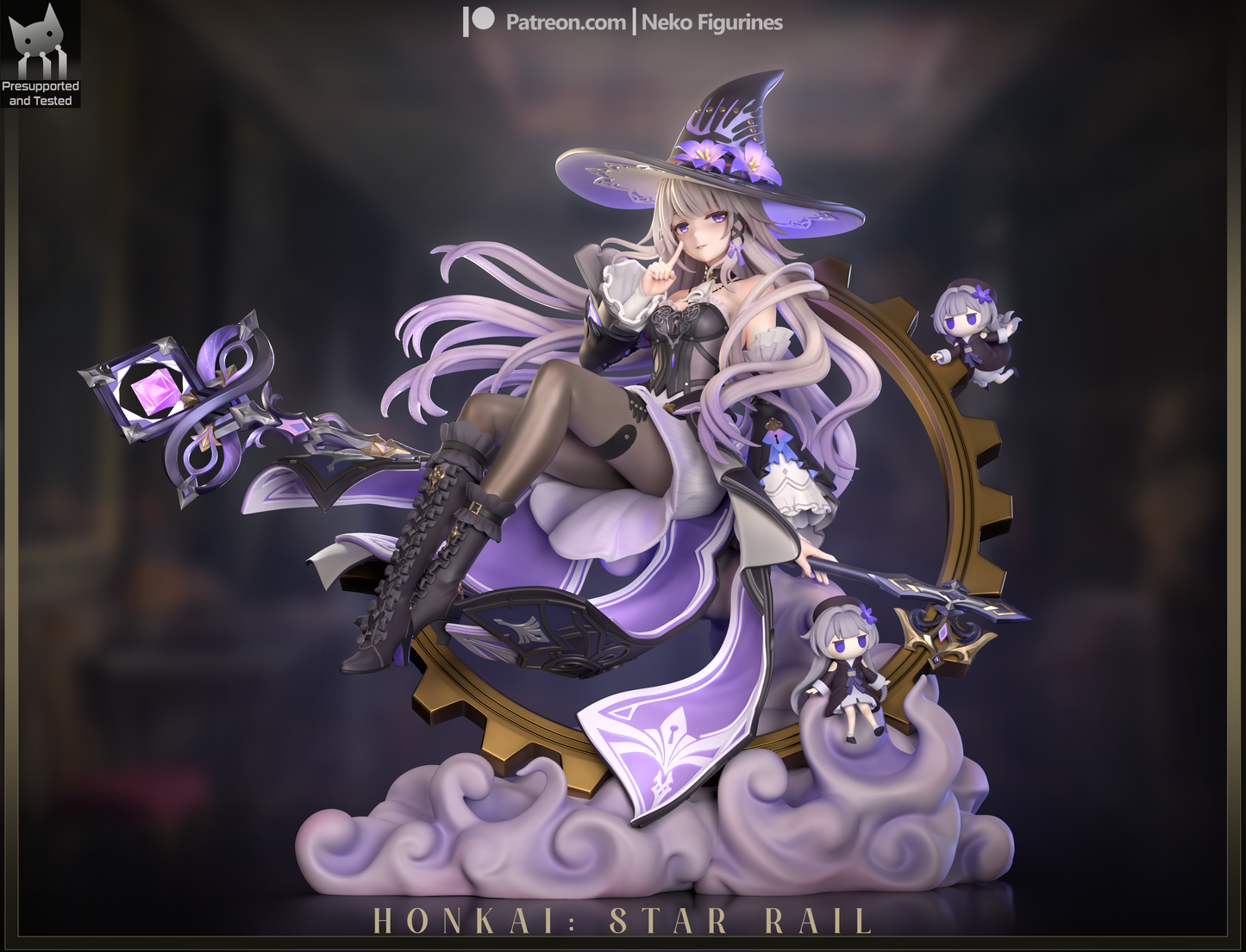 Herta | Honkai Star Rail | Handcrafted Figure