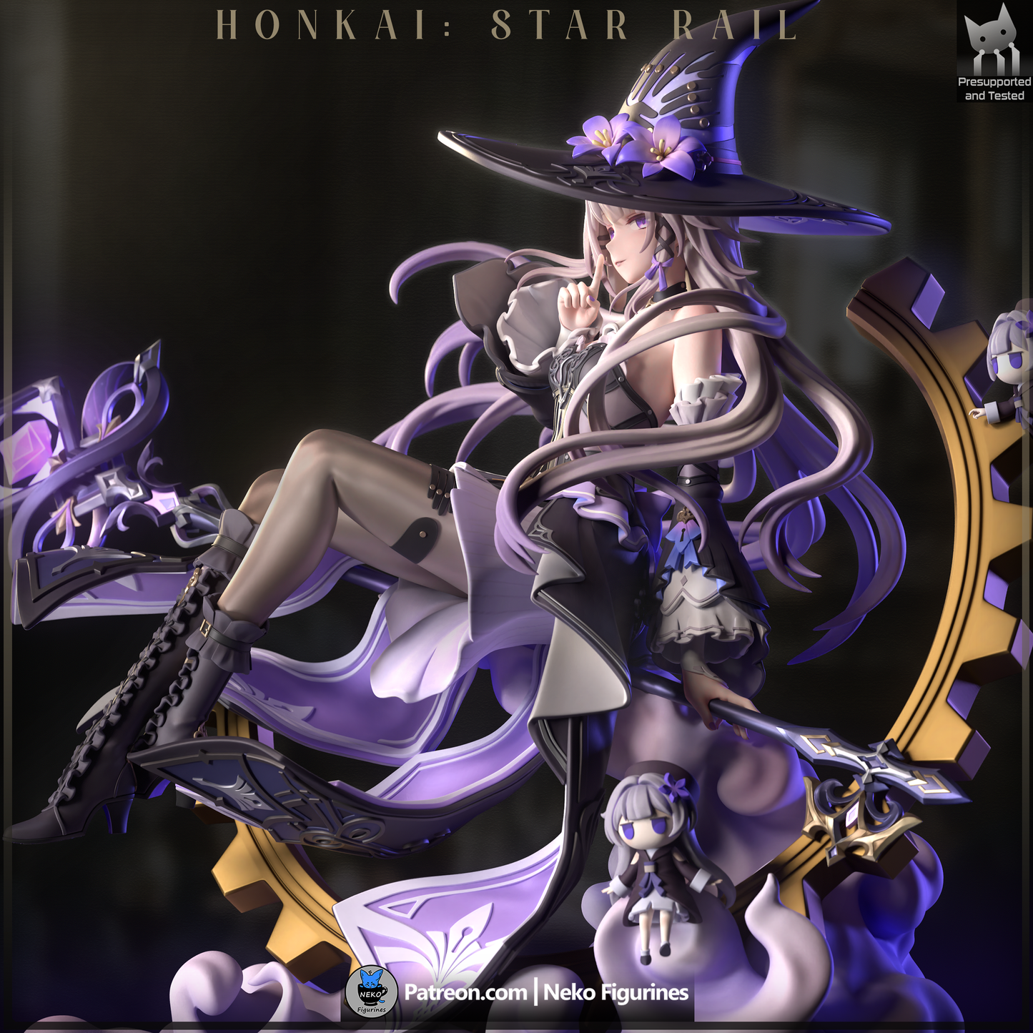 Herta | Honkai Star Rail | Handcrafted Figure