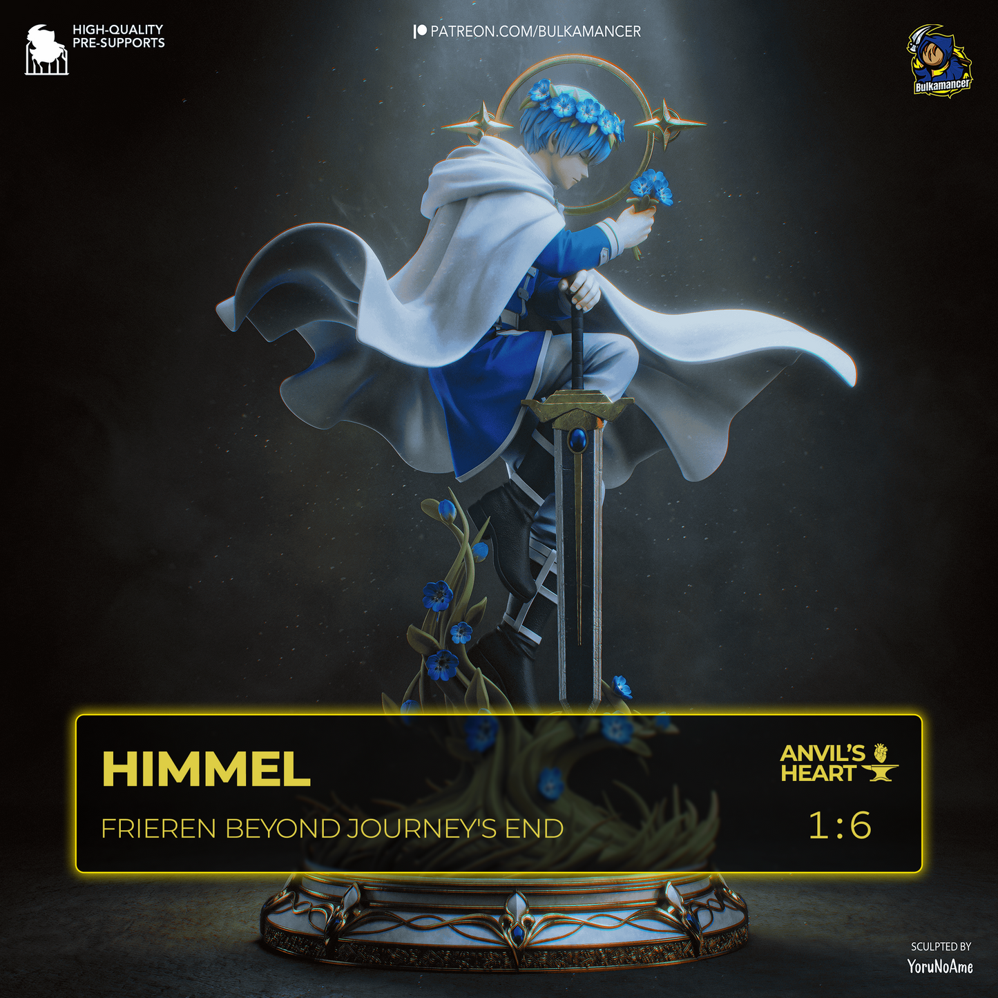 Himmel | Frieren Beyond Journey's End | Handcrafted Figure