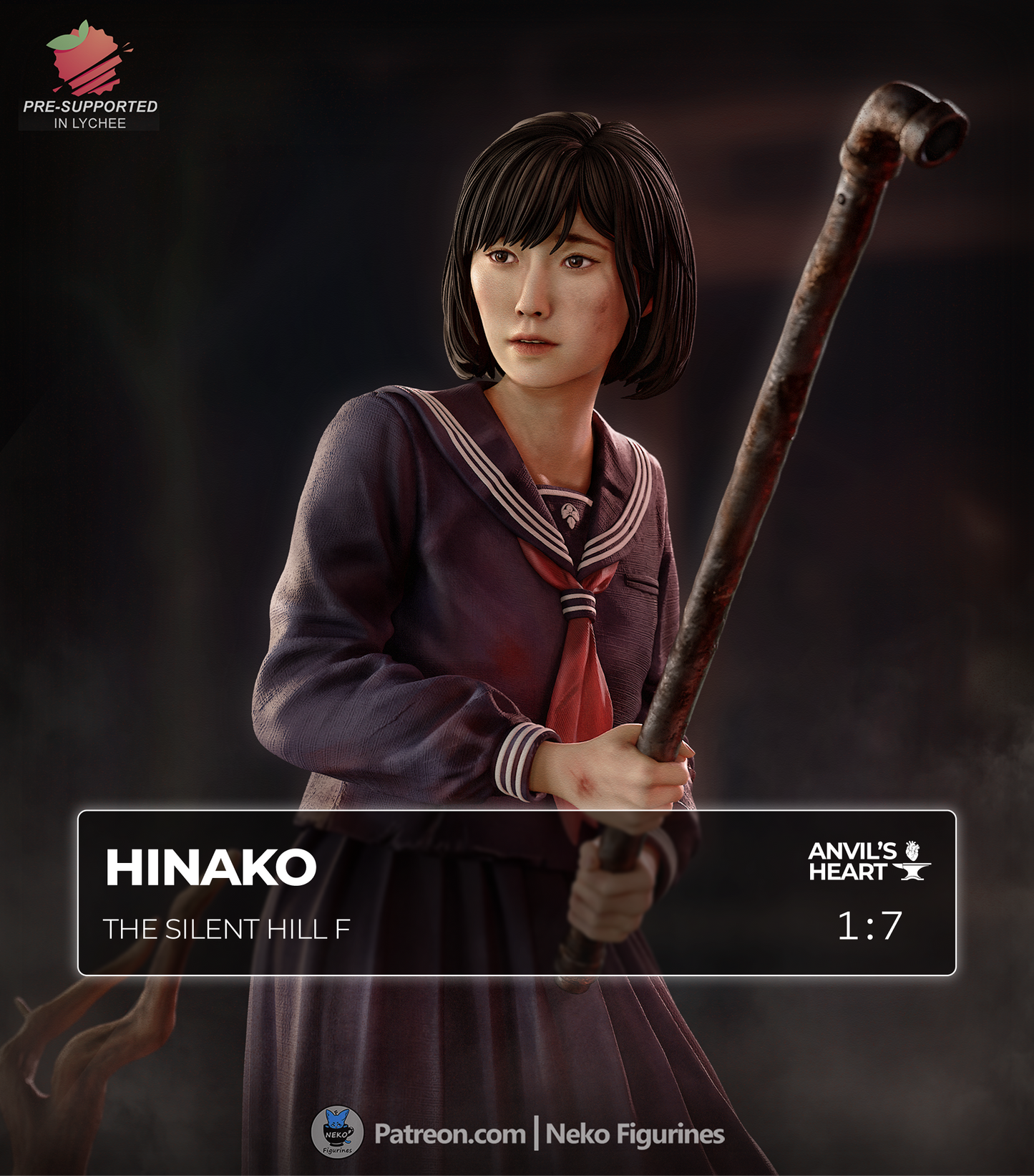 Hinako | The Silent Hill f | Handcrafted Figure