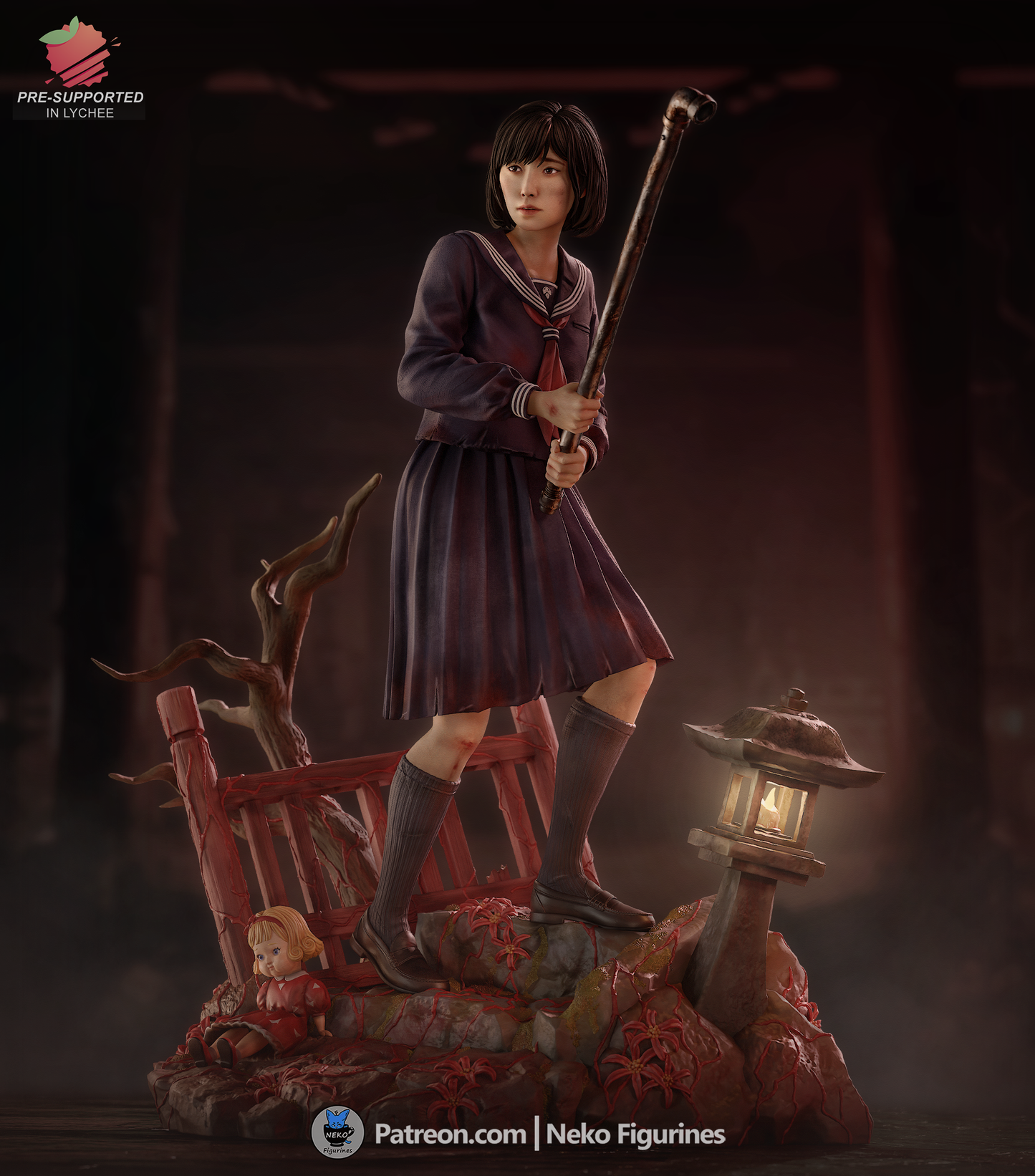 Hinako | The Silent Hill f | Handcrafted Figure