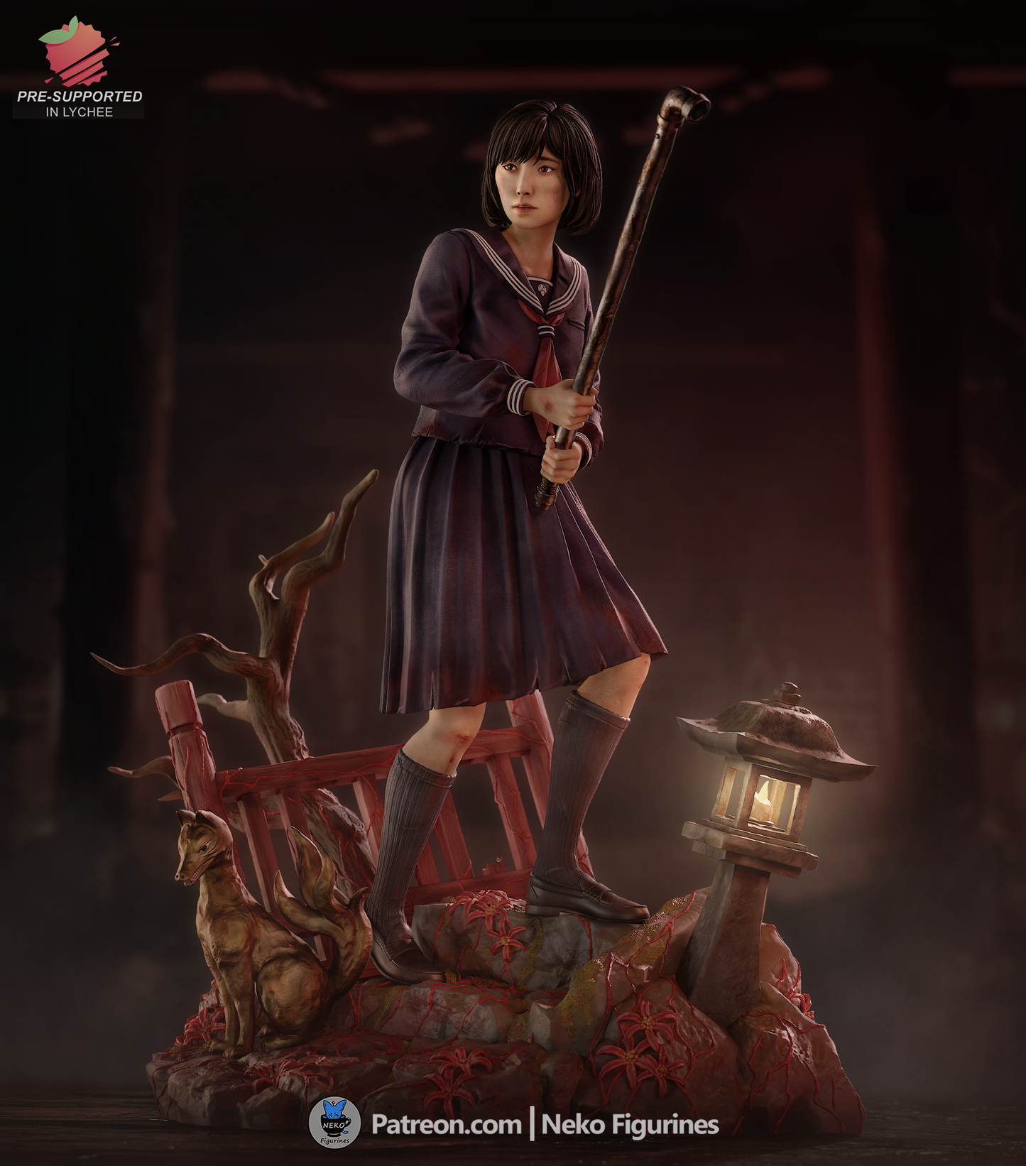 Hinako | The Silent Hill f | Handcrafted Figure
