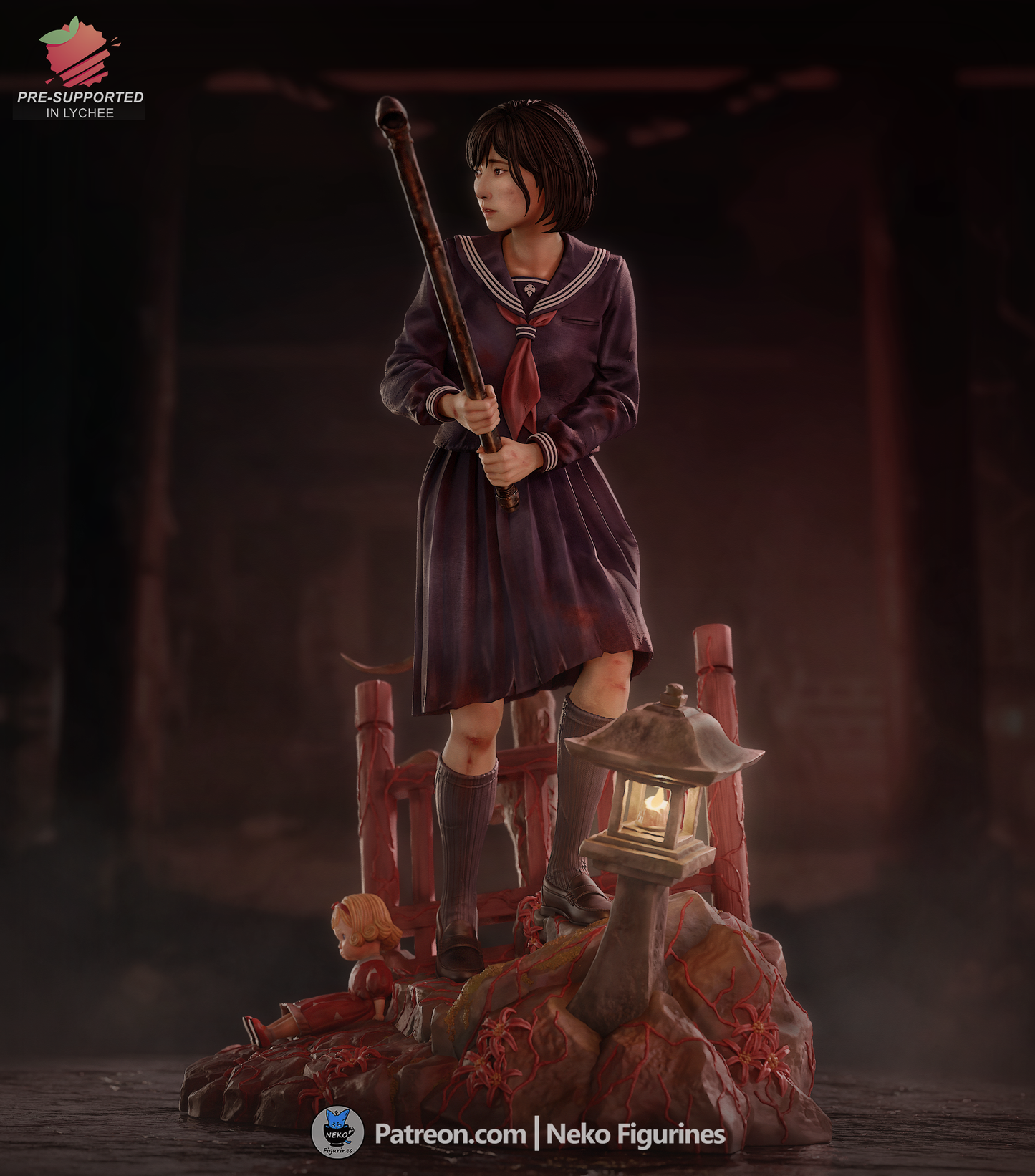 Hinako | The Silent Hill f | Handcrafted Figure