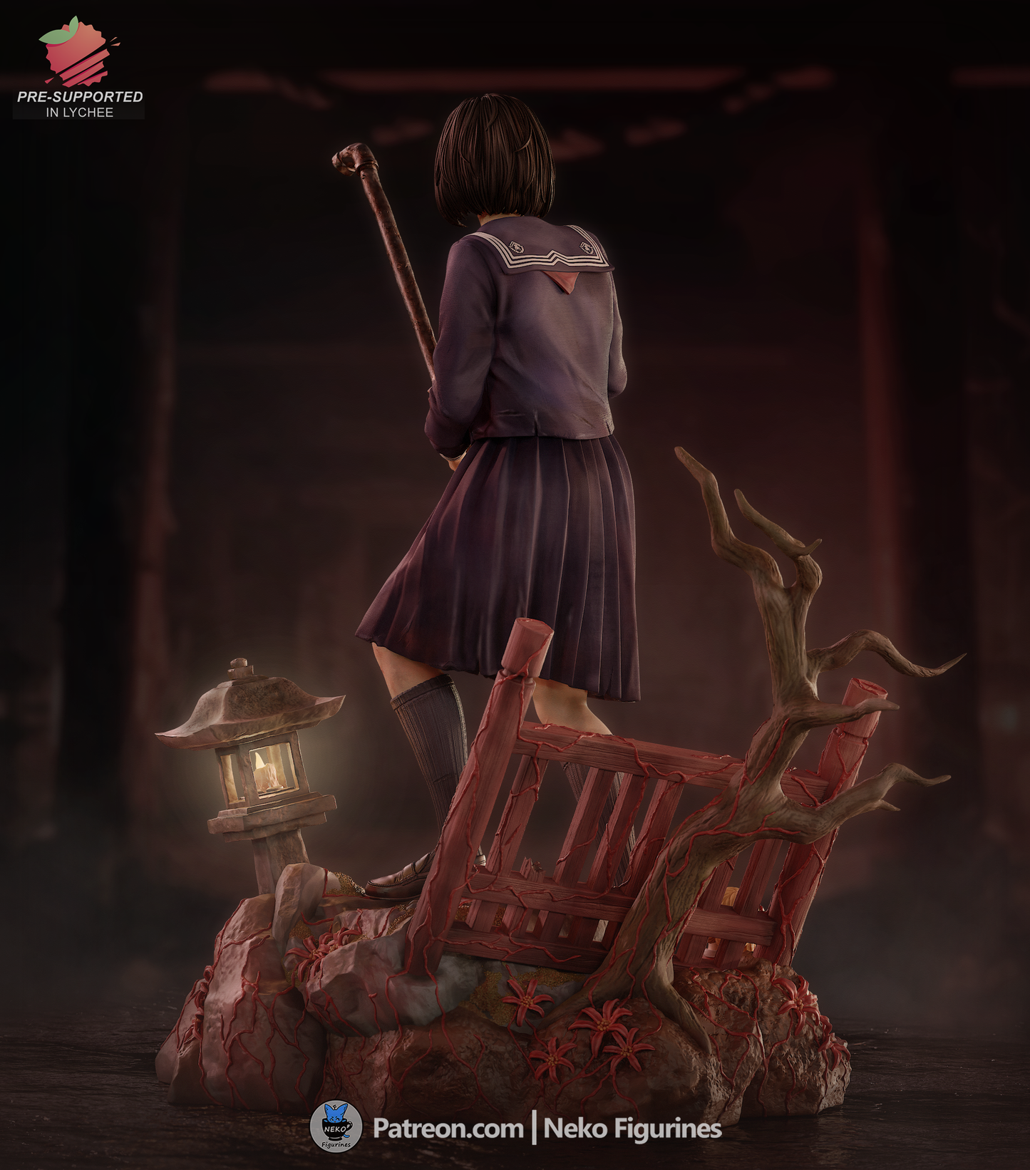 Hinako | The Silent Hill f | Handcrafted Figure