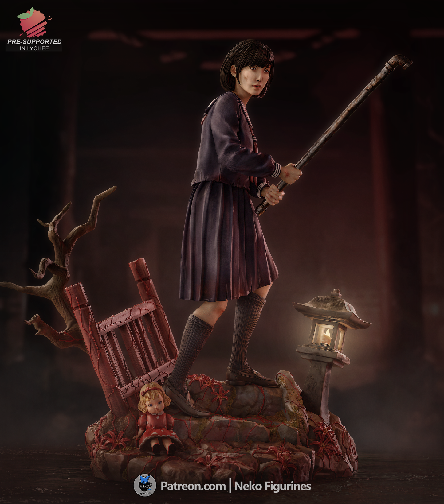 Hinako | The Silent Hill f | Handcrafted Figure