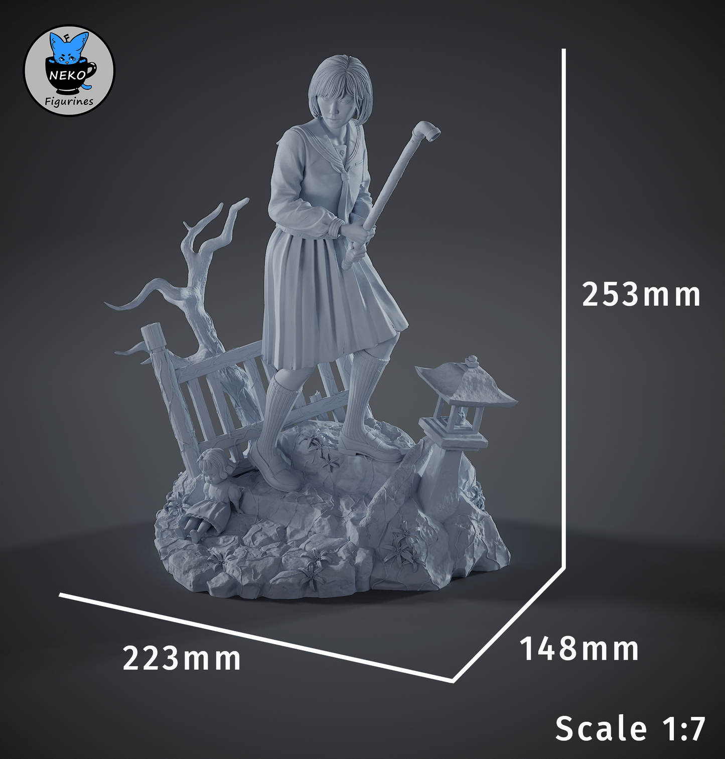 Hinako | The Silent Hill f | Handcrafted Figure