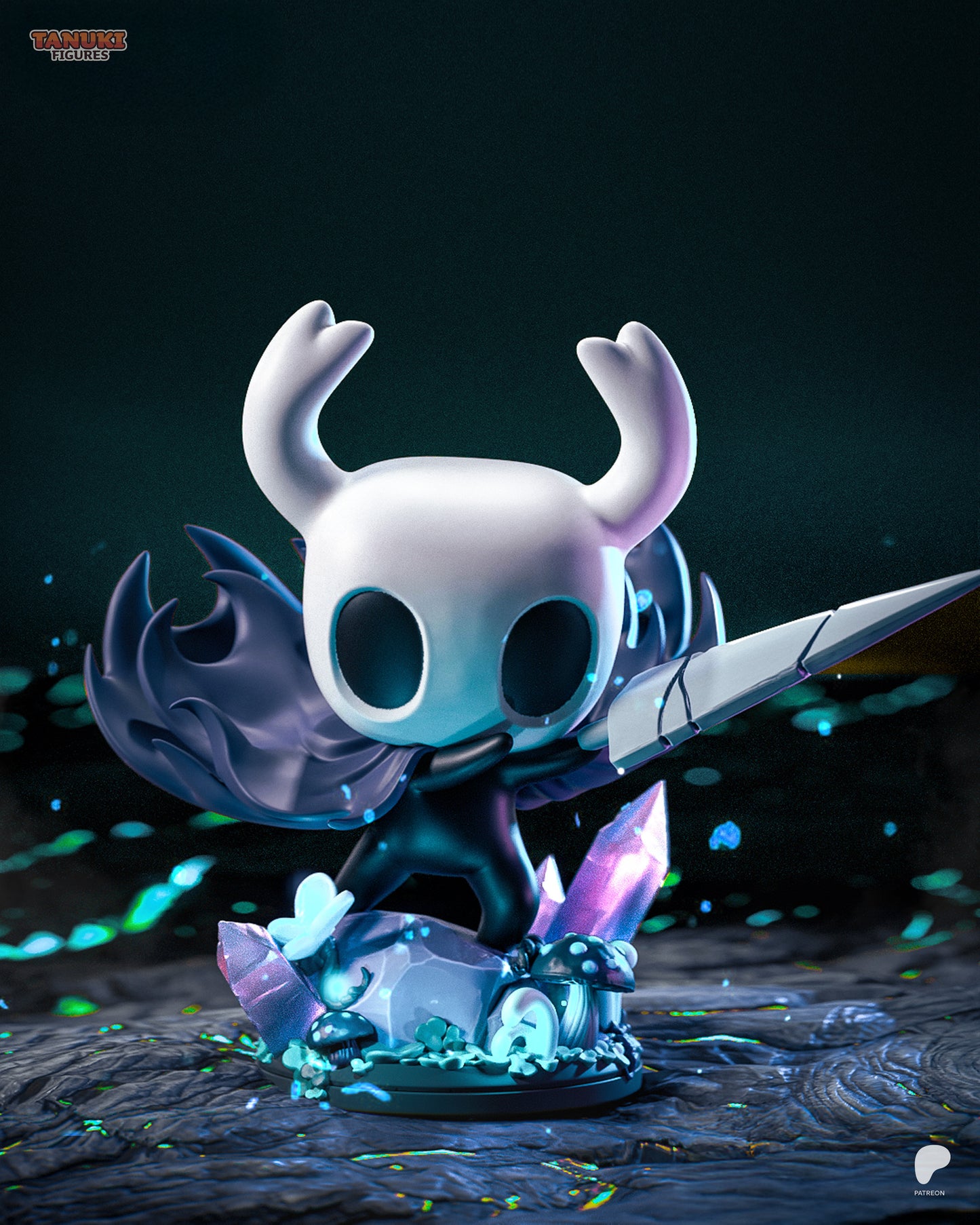 Hollow Knight | Hollow Knight game | Handcrafted Figure