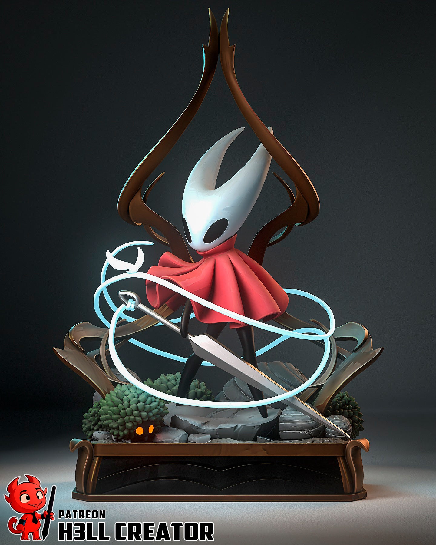 Hornet | Hollow Knight Silksong | Handcrafted Figure