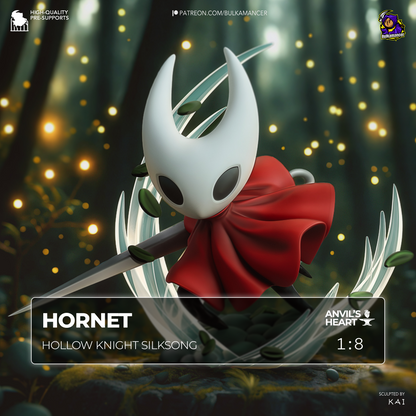 Hornet | Hollow Knight Silksong | Handcrafted Figure