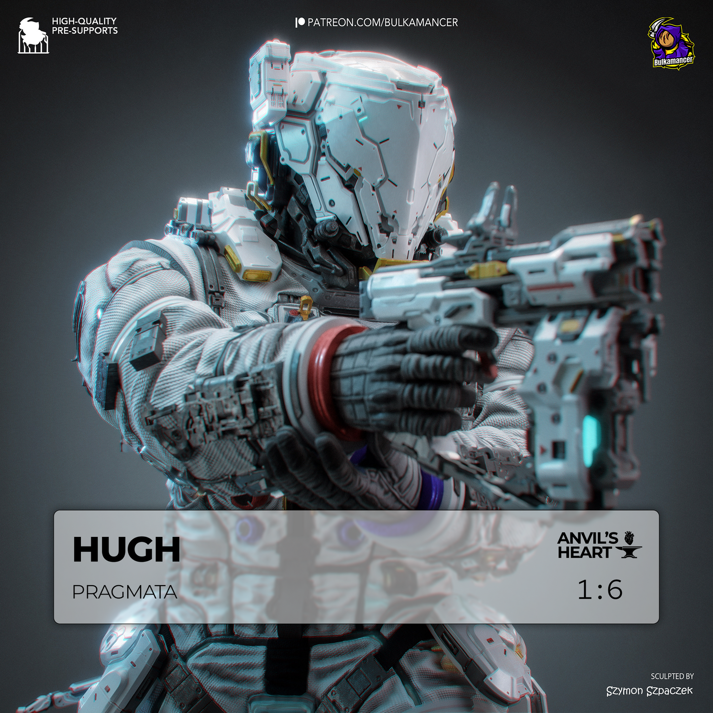 Hugh | Pragmata | Handcrafted Figure
