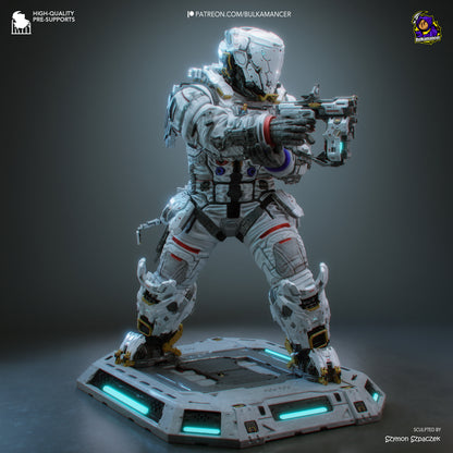 Hugh | Pragmata | Handcrafted Figure