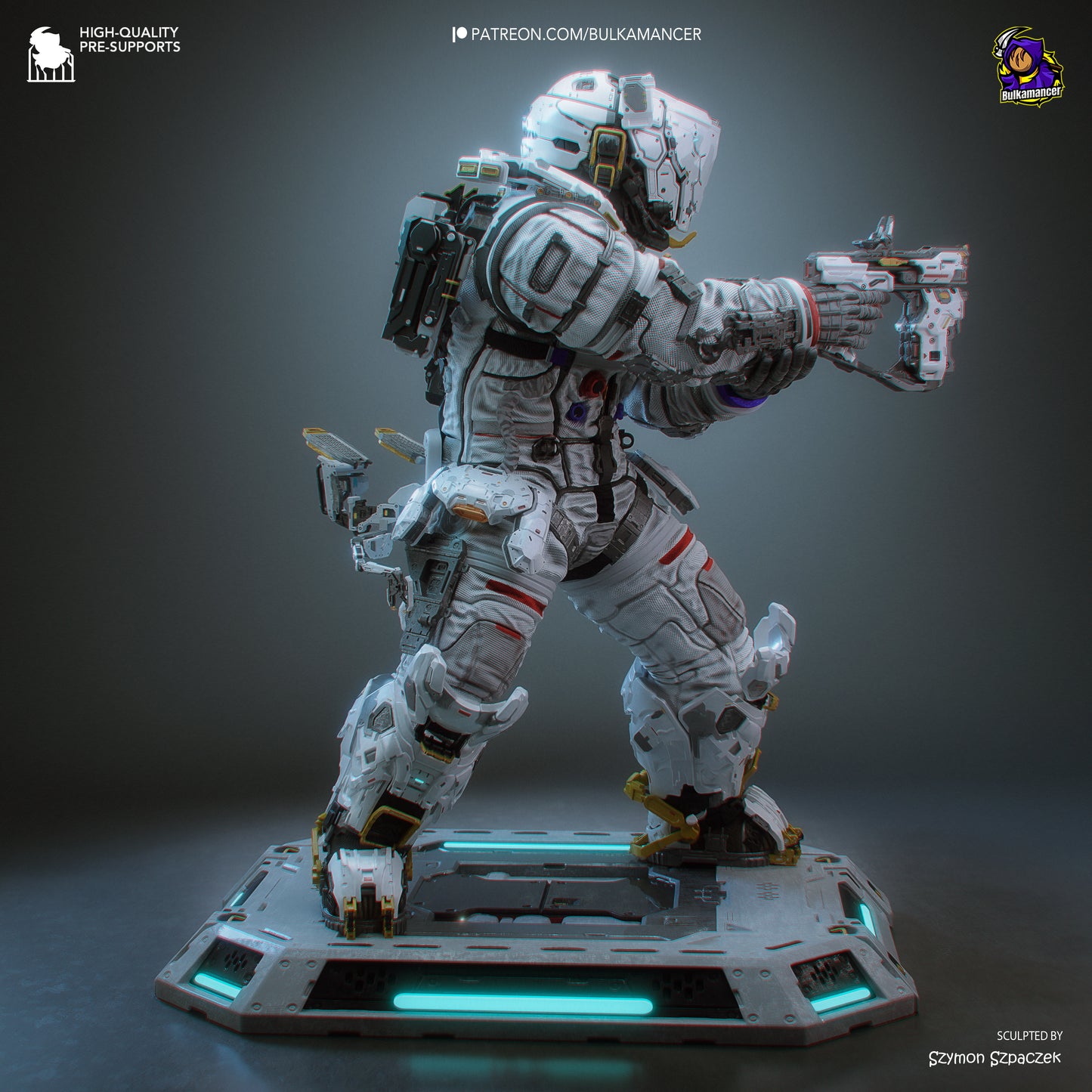 Hugh | Pragmata | Handcrafted Figure