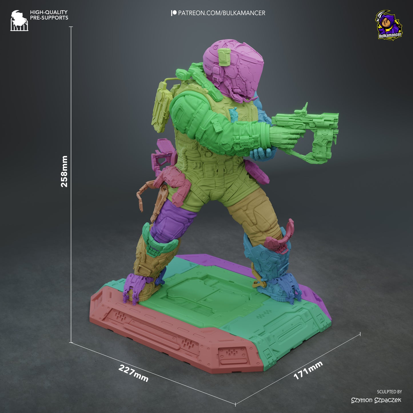 Hugh | Pragmata | Handcrafted Figure